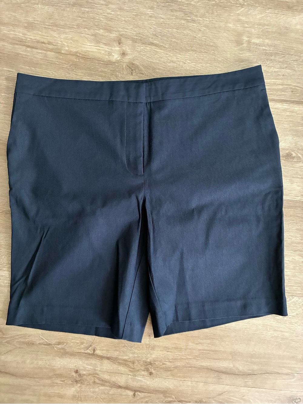 Classic Women's Navy Blue Dress Shorts